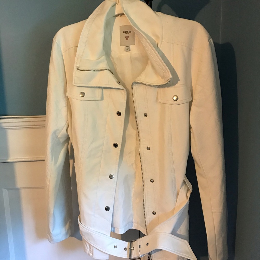 Guess faux leather jacket
